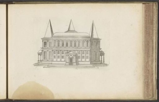 Temple with three spires