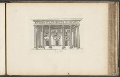 Temple with a portal