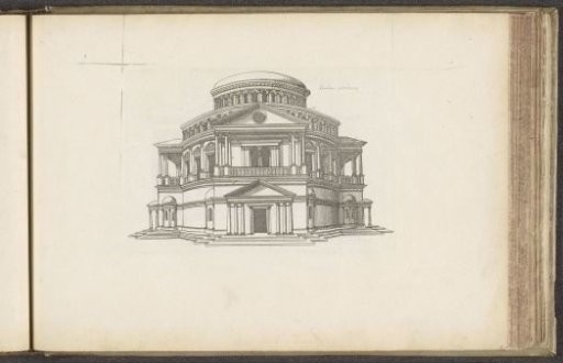 Centrally built round temple
