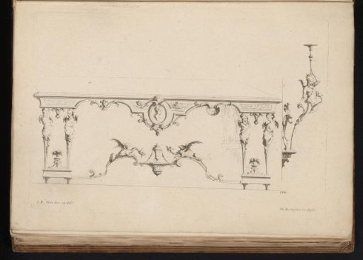 Table with herm figures and fantastic creatures