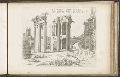 View of the Forum of Nerva