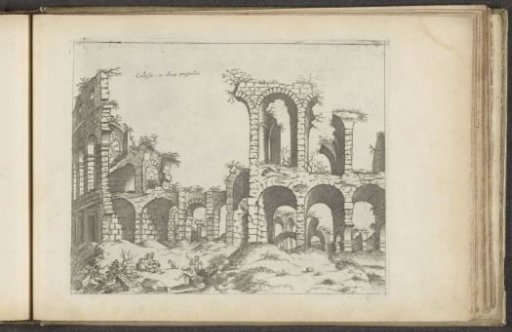 Second view of the Colosseum in Rome