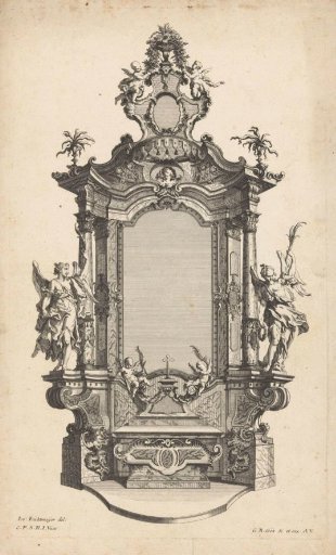 Altar with Two Angels