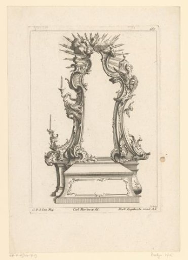 Altar with an Angel's Head
