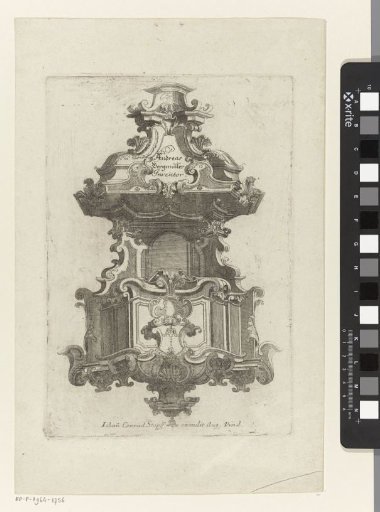 Pulpit with Volutes