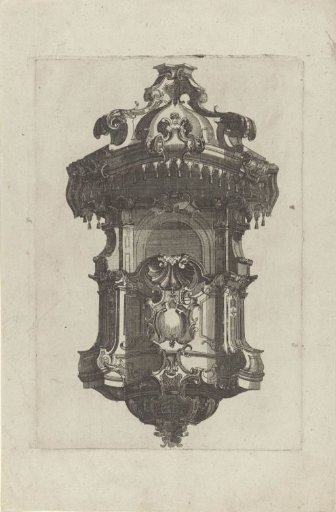 Pulpit with Rocailles