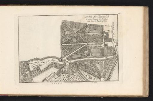 Plan of Chiswick Gardens