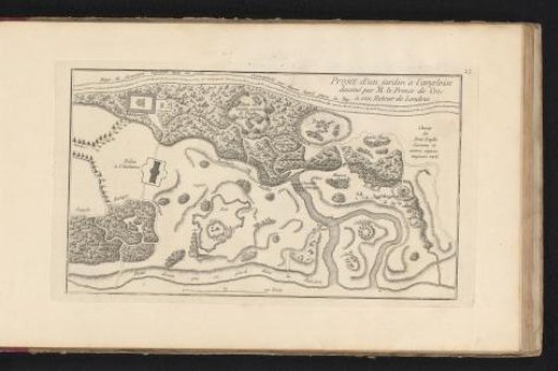Design for an English garden