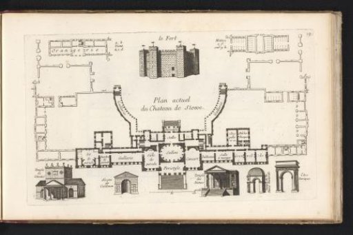 Plan of Stowe House