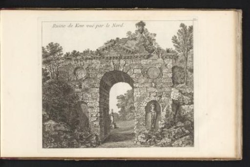 View of a Ruin in Kew Gardens