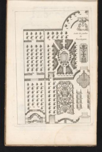Plan of the Orangery of Darmstadt