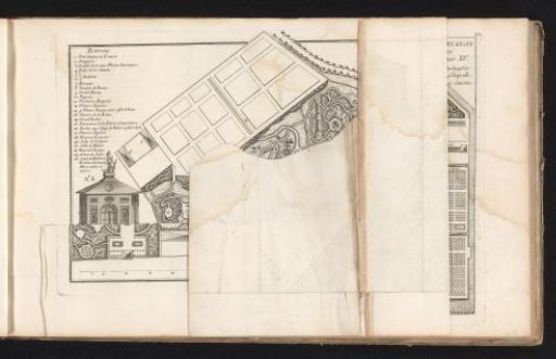 Plan of the garden of the Petit Trianon at Versailles