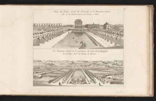 Two Views at the Château of Frescati near Metz