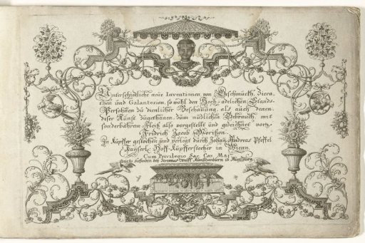 Title Page: Various New Inventions of Adornments, Ornaments and Gallantries