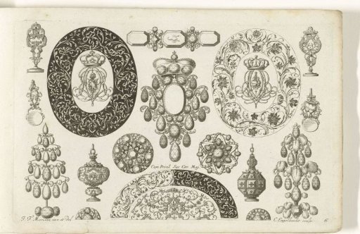 Seventeen Designs for Jewels, Seal Wax and a Box