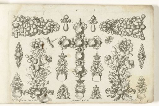 Seventeen Designs for Jewels