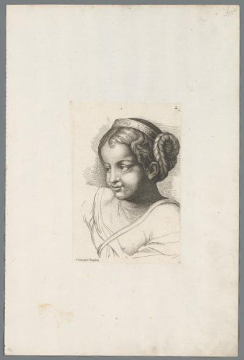 Portrait of an Unknown Woman with a Braid and Hairband