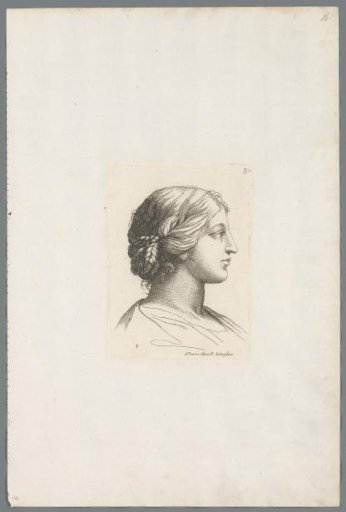 Portrait of an Unknown Woman with Braided Hair