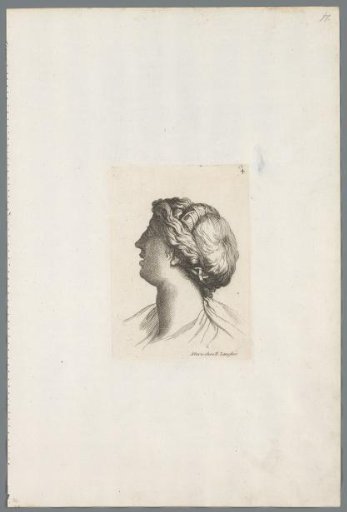 Head of a Woman Looking Away