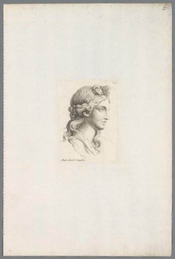 Head of a Woman Looking Sideways