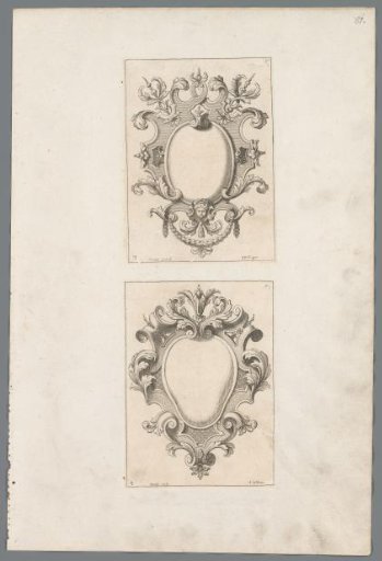 Decorative cartouche
