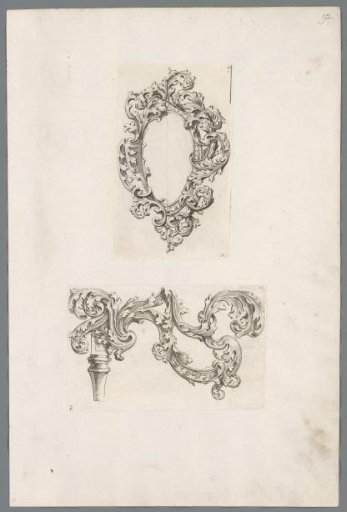 Ornament of acanthus leaves