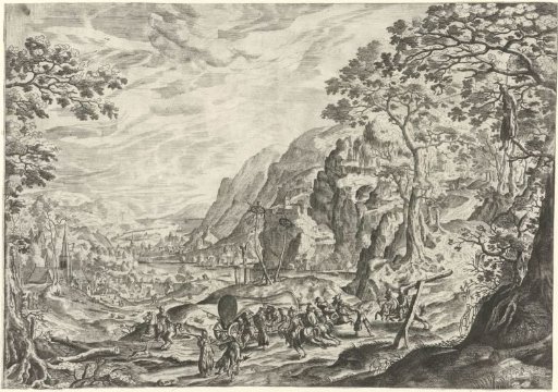 Landscape with robbery