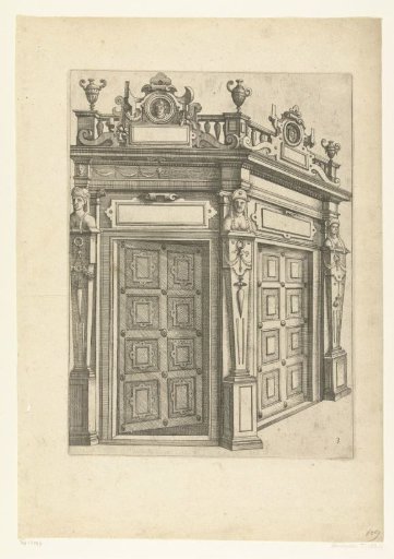 Portal with two doors