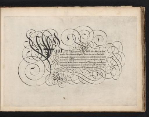Writing sample: Faut aymer (...)