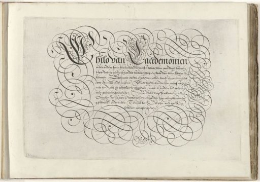 Writing sample: Chilo van Lacedemonien (...)