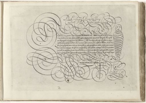 Writing sample: Den eersamen vromen Hans vanden Velde (...)