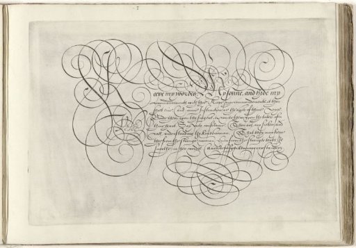 Writing sample: Keepe my wordes (...)