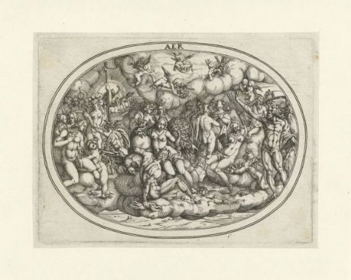 Olympian Gods among the Clouds: the element Air