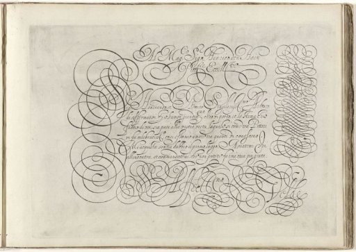 Writing sample: Al mag. sig. Henrico den Haen (...)