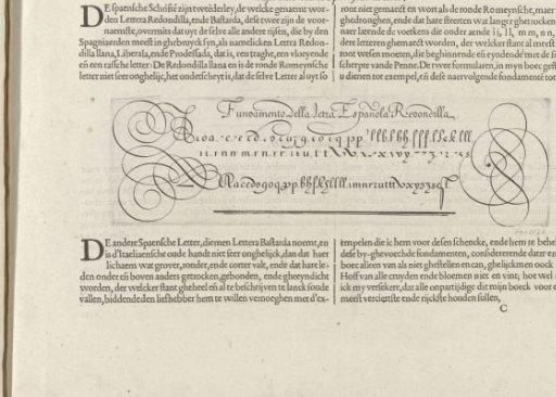 Description of the Spanish letter and a writing sample of the Spanish Lettera Redondilla Llana