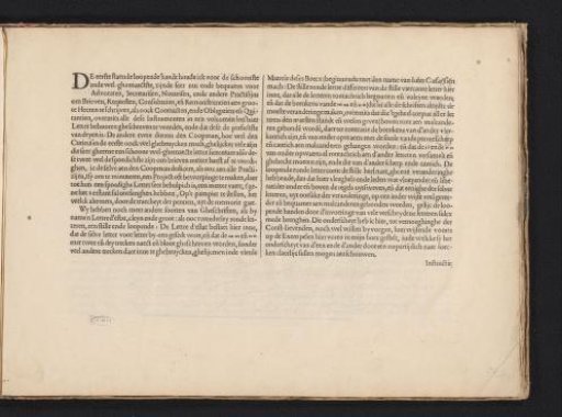Description of various Dutch letters