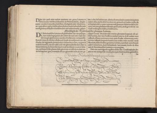 Description and writing sample of four Dutch general hands