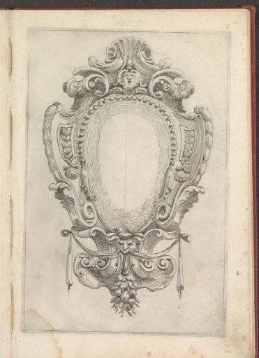 Cartouche with shells
