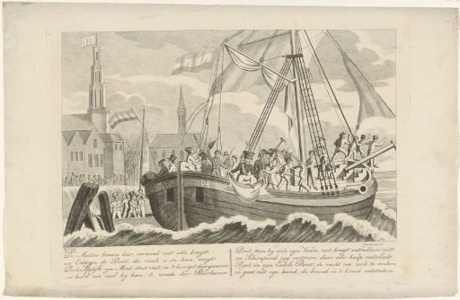 Trampling of the Dutch Flag, 1831