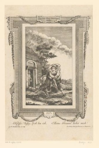 Lovers dancing