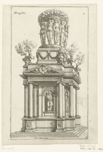 Monument with aediculae