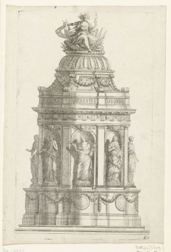 Monument in the form of a tempietto