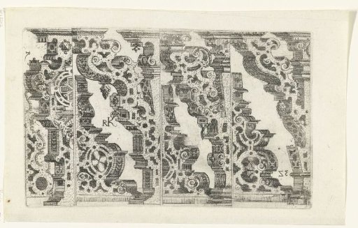 Stone vines and consoles
