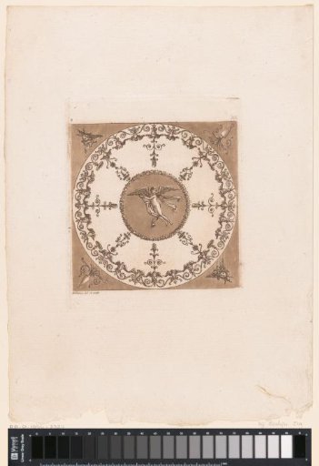 Circular filling with an angel