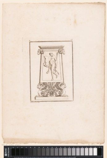 Pedestal with Bacchus