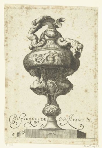Jug with a handle formed by the upper body of a naked woman