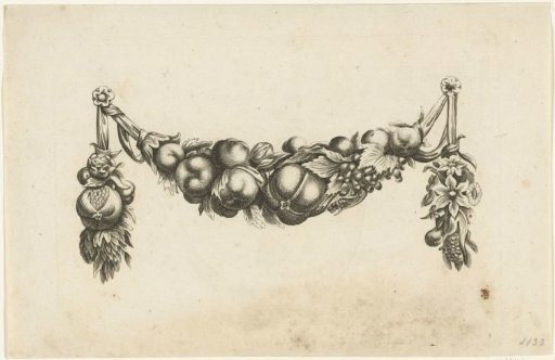 Festoon of Fruit and Flowers