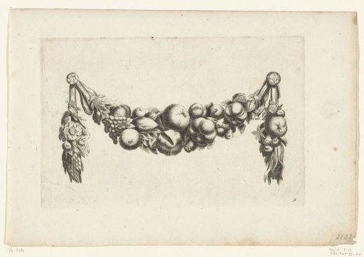 Festoon of Fruit with Pomegranates