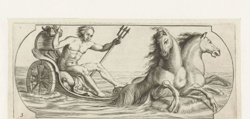 Neptune on a chariot