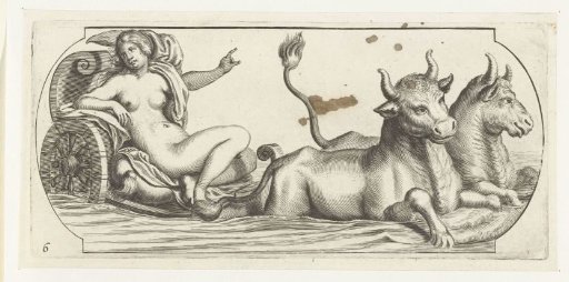 Europa on a chariot